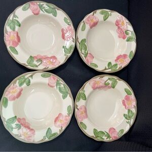 Franciscan Desert Rose Soup Bowls-set of 4